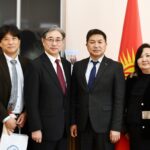 Vice-Rector Mirlan Dyldaev received the Vice President of Kokushikan University, Japan