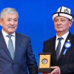 Kyrgyz National University was awarded the Order of Manas, third degree.