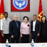 Vice-Rector Kunduz Bazakeeva met with a delegation from Yenepoya University (Republic of India)