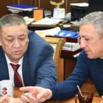 First Vice-Rector Alaibek Shamshiev received representatives of the Eurasia KG Social Stores Public Foundation