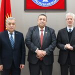 First Vice-Rector Alaibek Shamshiev met with the Ambassador of the Republic of Cyprus to Kyrgyzstan Kypros Yorgallis