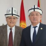 Dogdurbek Chontoev received Professor Milo Petrak from the University of Tirana