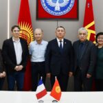 Ректор КНУ Догдурбек Чонтоев встретился с представителями Университета Пуатье (Франция)