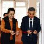 Проректор Камчыбек уулу Мырзабек открыл новый кабинет русского языка для студентов кыргызско-европейского факультета