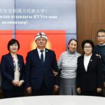 Состоялась рабочая встреча ректора КНУ с делегацией Китайской академии общественных наук