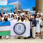 Студенты КНУ приняли участие в работе Летнего университета Национального университета Узбекистана