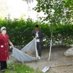 Улуттук университетте “Улуттук тазалык күнүнүн” алкагында ишембилик өткөрүлдү