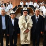 Улуттук университетте Кыргыз Республикасынын Баатыры, академик Миталип Мамытов менен жолугушуу болду
