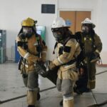 Улуттук университетте Өзгөчө кырдаалдар министрлиги менен биргеликте жарандык коргонуу боюнча машыгуу өткөрүлдү