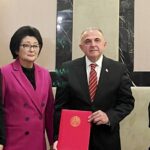 Проректор Гулбара Сыдыкова Түркия Республикасынын 102 жылдыгына арналган расмий кабыл алууга катышты