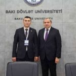 КТЖИИ директору Амантур Рыспаев Жасалма интеллект боюнча Бакуда өткөн эл аралык конференцияга катышты