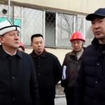 Президенттин иш башкаруучусу Каныбек Туманбаев КУУда курулуп жаткан 16 кабаттуу комплекстеги иштердин жүрүшү менен таанышты