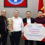 КУУнун колледждеринин курама командасы орто кесиптик окуу жайлардын спартакиадасында 2-орунду багындырды