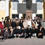 Аймактардан келген мектеп окуучулары Улуттук университет менен таанышты