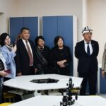 Ректор Эл аралык медицина жана илим институтунда ачылган жаңы лабораториялар жана кабинеттер менен таанышып чыкты