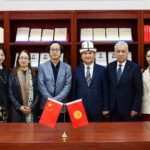 Улуттук университетке Кытайдын Нанкин искусство университетинин өкүлдөрү расмий сапар менен келишти