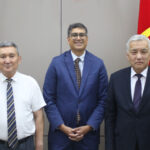 Проректор Мырзабек Камчыбек уулу АКШ элчилигинин өкүлү Эджей Рао менен жолугушту