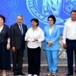 Улуттук университетте окуу жайдын туулган күнүнө карата сыйлыктарды тапшыруу аземи болуп өттү