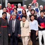 КУУнун аймактык түзүмдөрүнүн бүтүрүүчүлөрүнө дипломдор тапшырылды