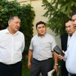 Ректор Догдурбек Чонтоев жаңы окуу жылына карата даярдыктарды текшерди