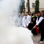 Улуттук университетте Жарандык коргонуу боюнча командалык-штабдык машыгуу өткөрүлдү